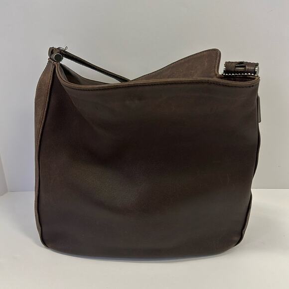 Coach Handbags - Vintage Coach Legacy Hobo Brown Leather Shoulder Bag #9180 - Classic Elegance